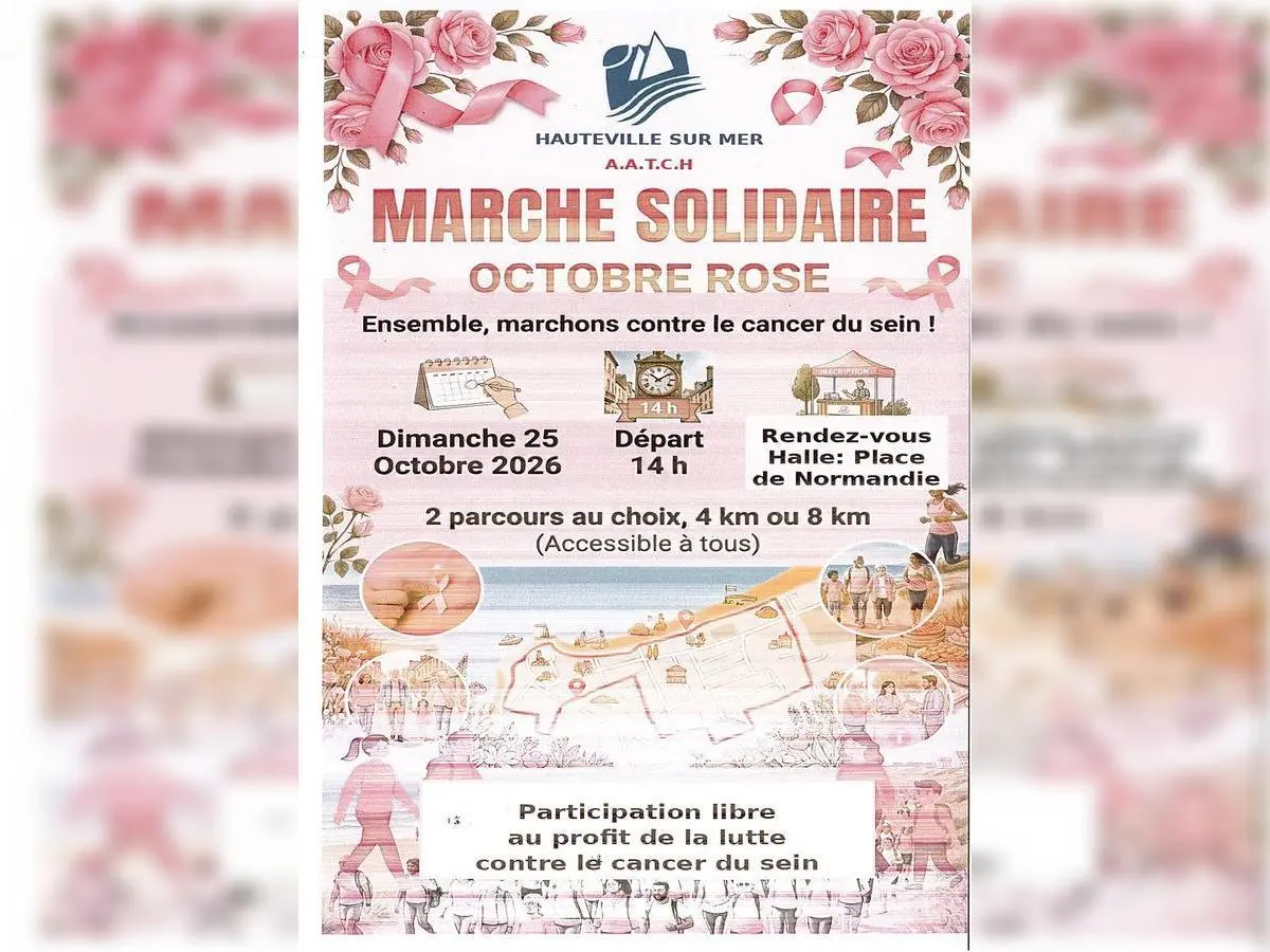 Octobre Rose - marche solidaire