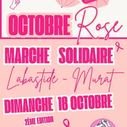 Octobre Rose, marche solidaire - 2° édition