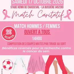 Octobre rose - Match de football caritatif