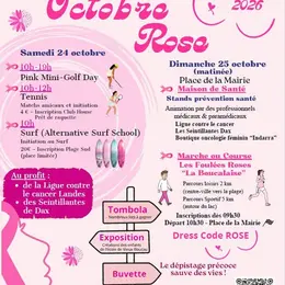 Octobre rose / Pink mini-golf day