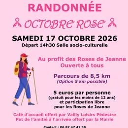 [Octobre Rose] Randonnée