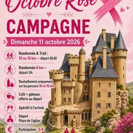 Octobre rose - Randonnée à Campagne
