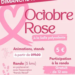 Octobre Rose : randonnée pédestre