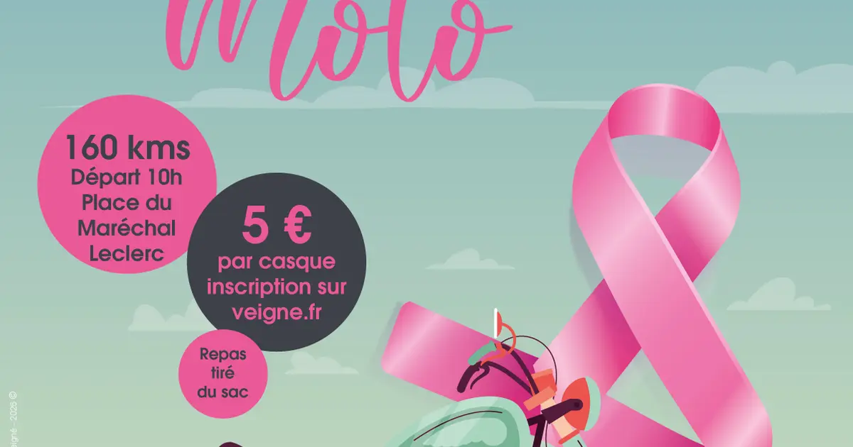 Octobre rose : Road Trip moto