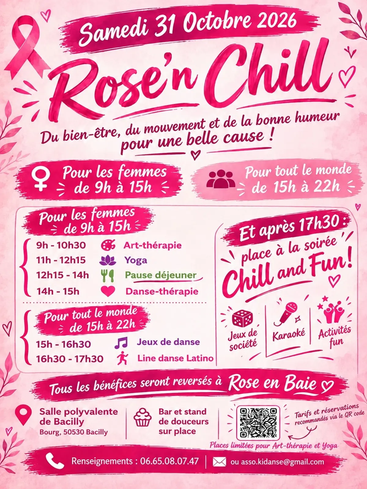 Octobre Rose Rose'n chill