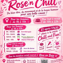 Octobre Rose Rose'n chill