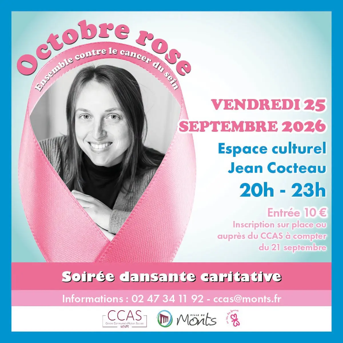 Octobre Rose : Soirée dansante caritative