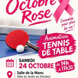 Octobre Rose : Tennis de Table