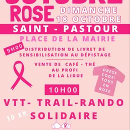 Octobre rose : trail et randonnée