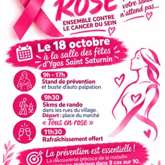 Octobre Rose - Ygos-Saint-Saturnin
