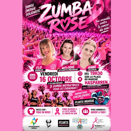 Octobre Rose : Zumba rose