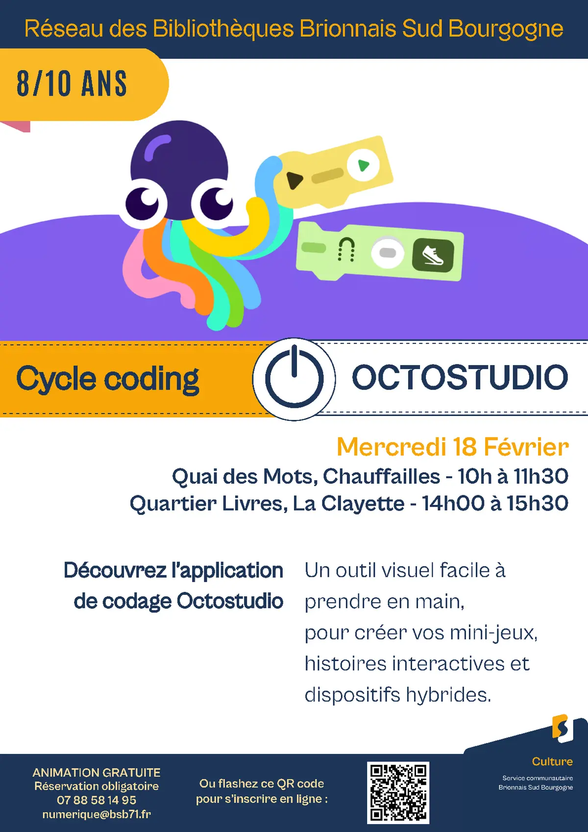 Octostudio : application de codage