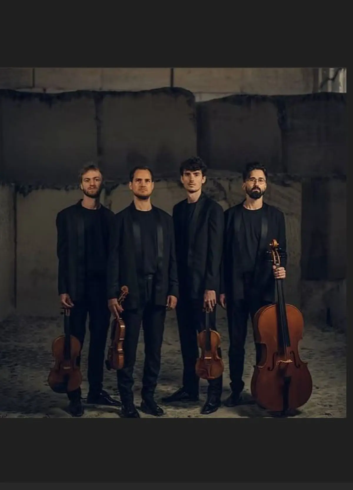 Oeuvres de Mozart,  Taillefer et Ravel par le Quatuor Agate
