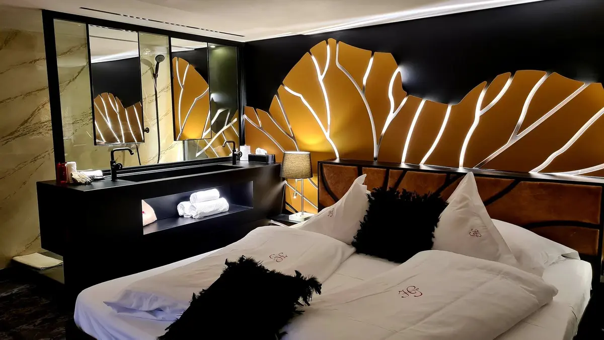 Les chambres du Domaine du Haut Jardin sont soignées et élégantes