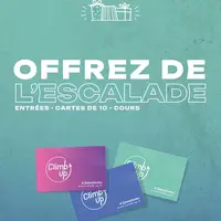 Offrez de l'escalade pour Noël ! DR