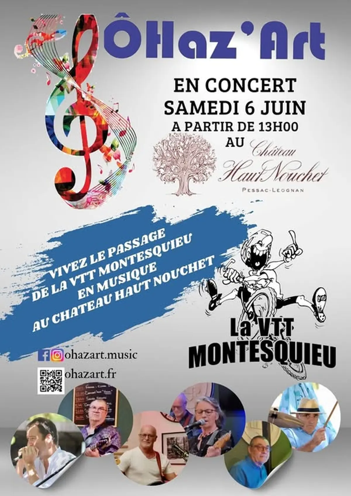 ÔHaz'art en concert au Château Haut Nouchet