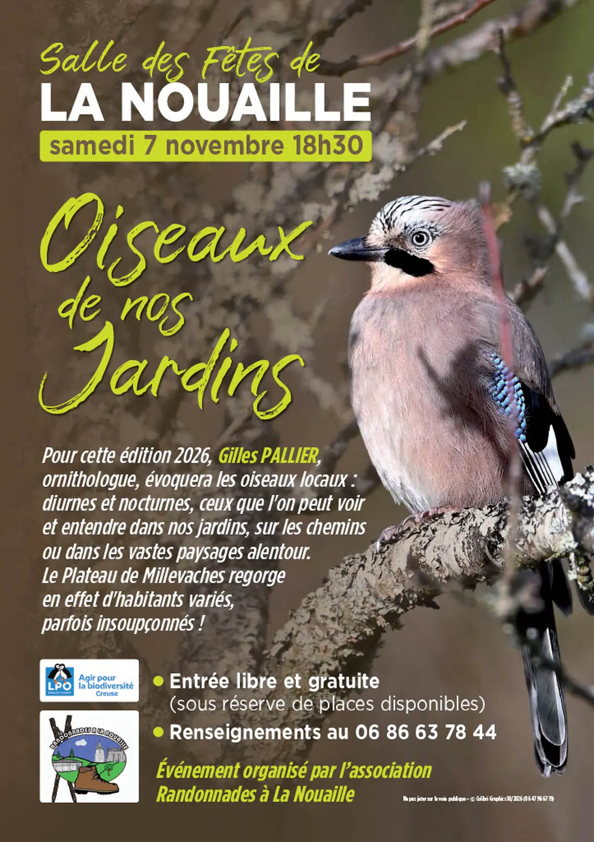 Oiseaux de nos Jardins