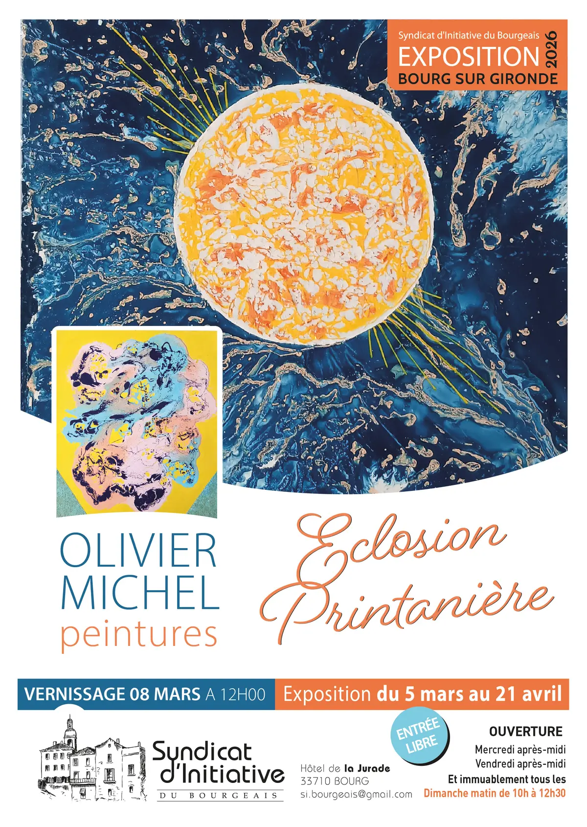 Olivier MICHEL expose Eclosion Printanière