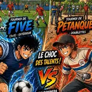 Olympiades football et pétanque