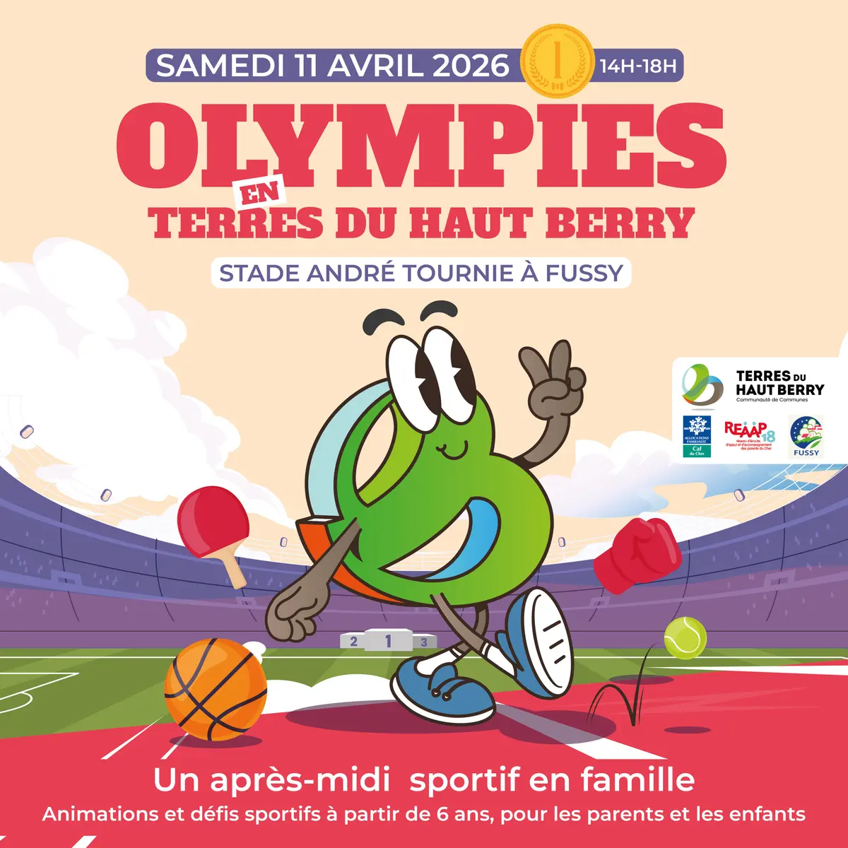 Olympies en terres du haut Berry