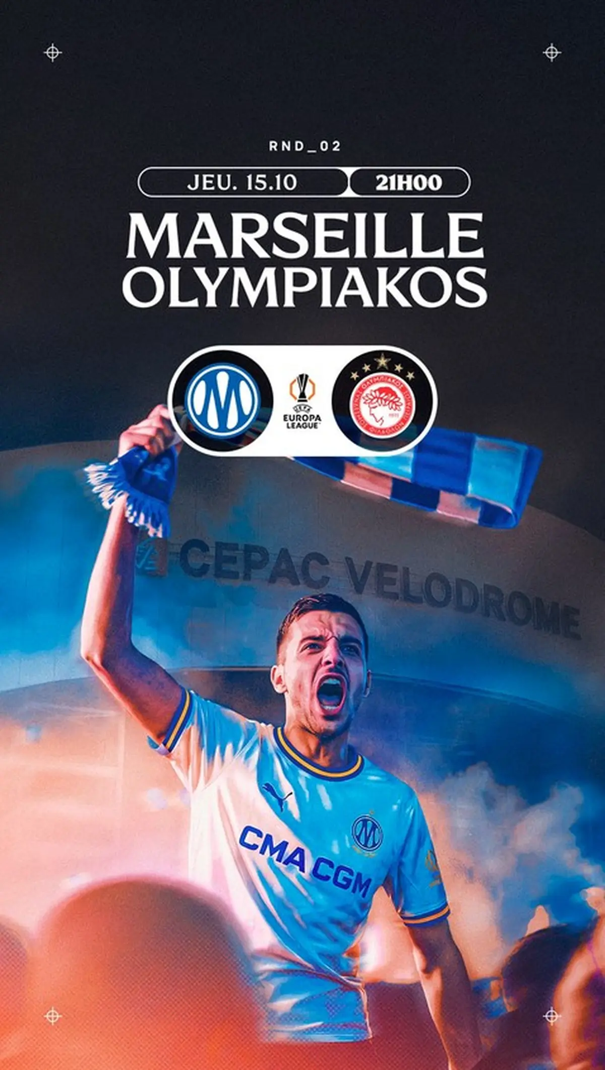 Olympique de Marseille vs Olympiakos (UEL)