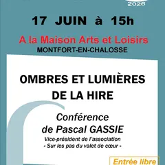 OMBRES ET LUMIERES DE LA HIRE conférence de Pascal Gassie