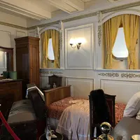 Reconstitution de l'intérieur d'une cabine à bord du Titanic &copy; Marie S. / JDS