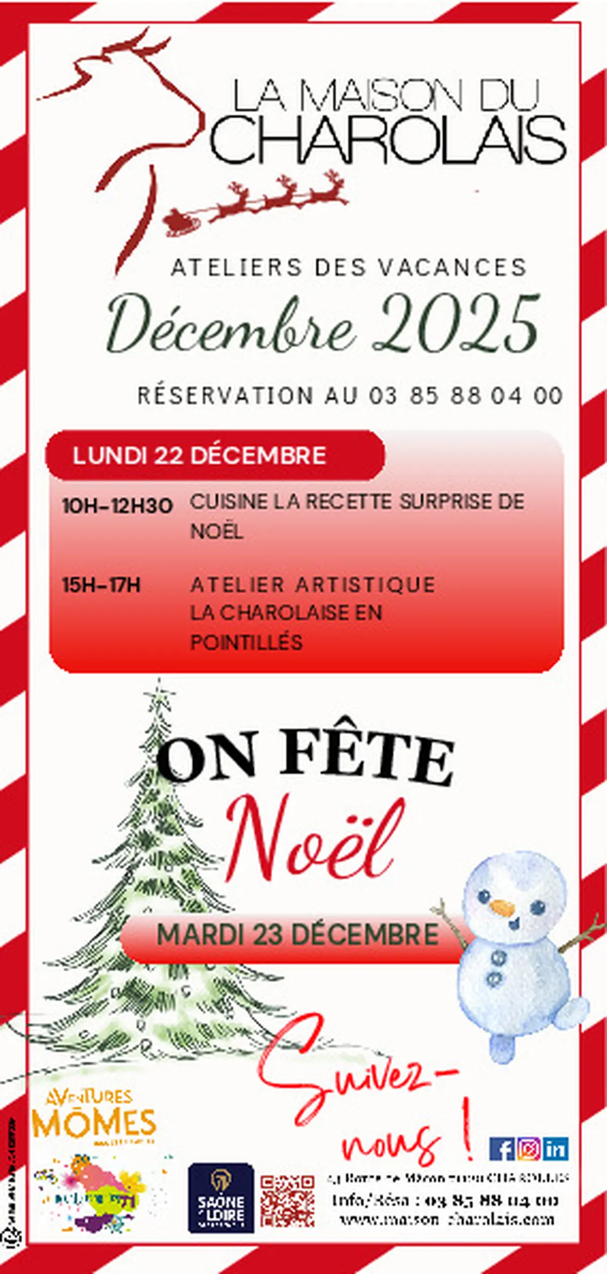 On fête Noël à la Maison du Charolais