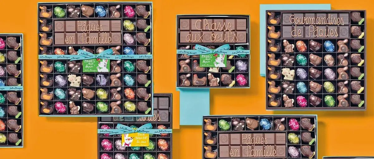 On se fait plaisir à Pâques avec les chocolats Jeff de Bruges