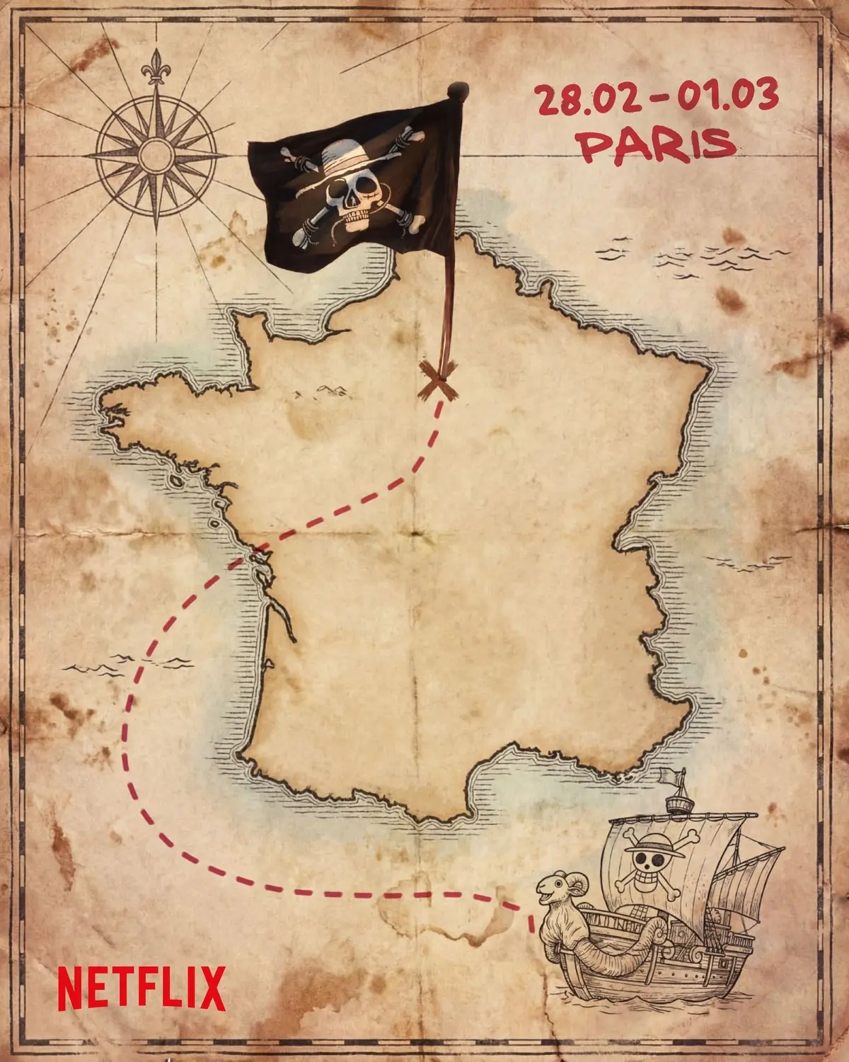 Lancement de la saison 2 de One Piece - Evénement à Paris