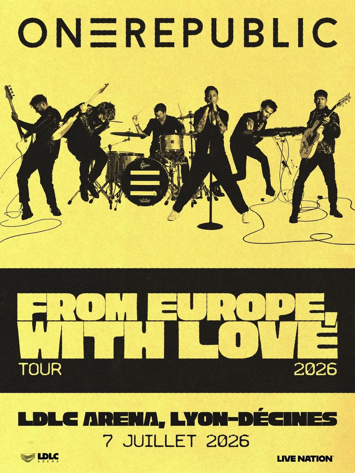 OneRepublic (déjà) de retour en Europe