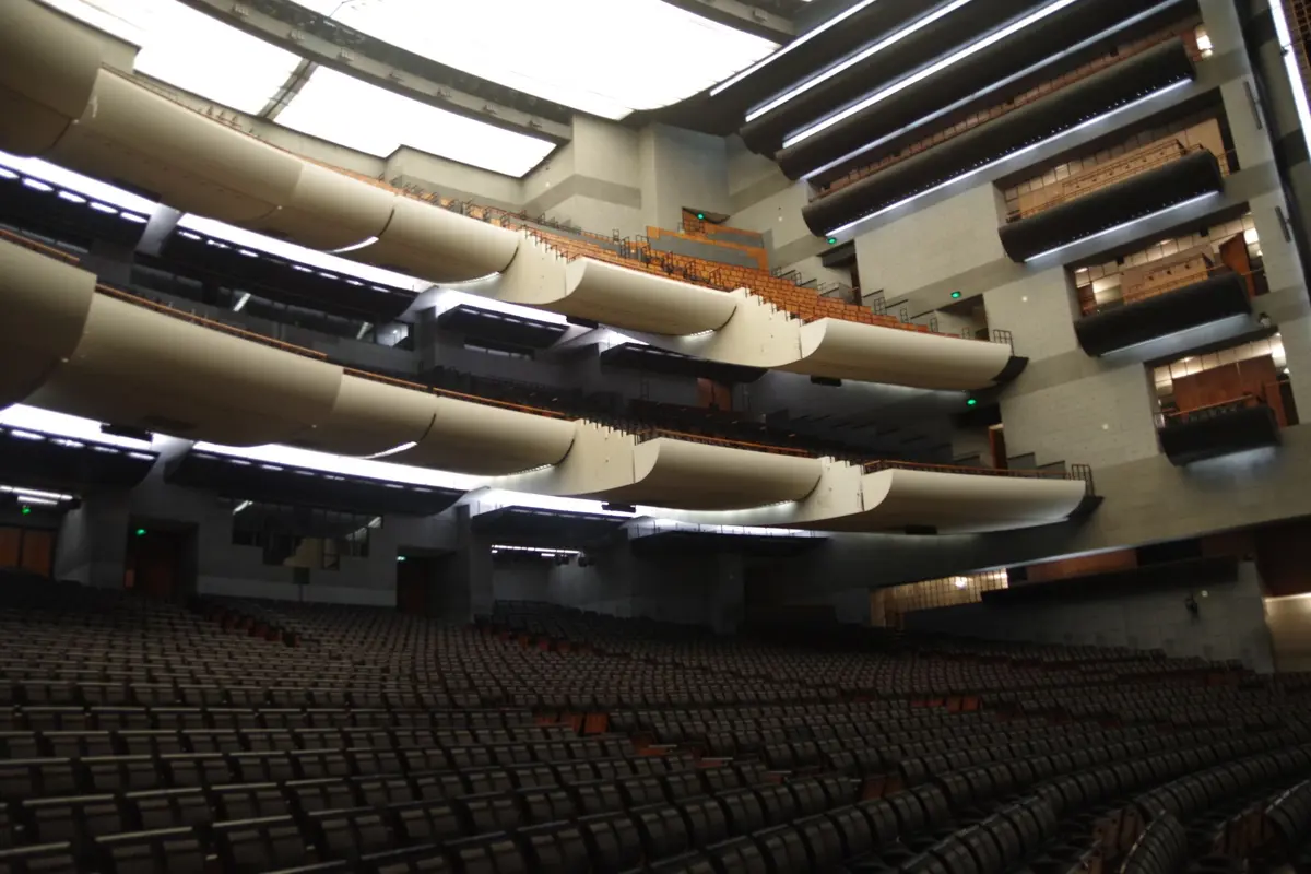 La grande salle de l'Opéra Bastille