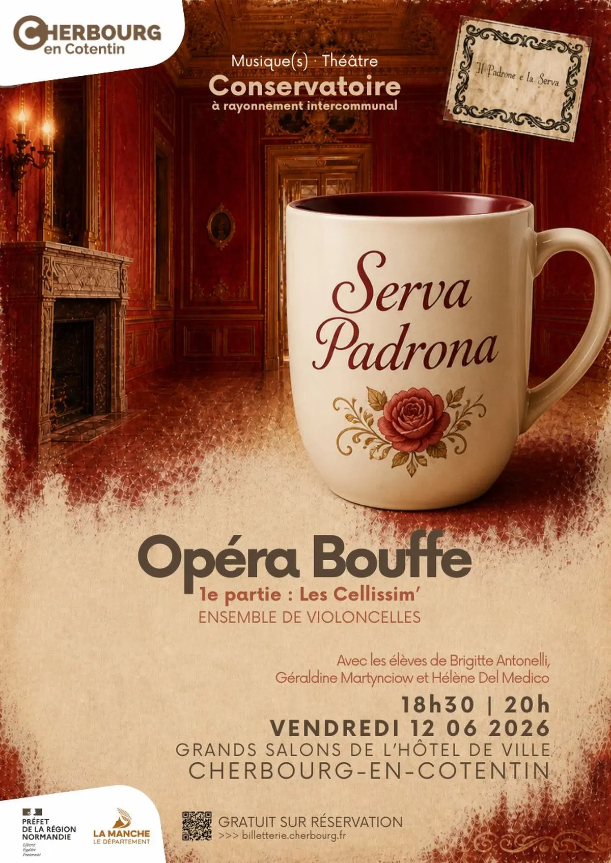 Opéra bouffe La serva Padrona