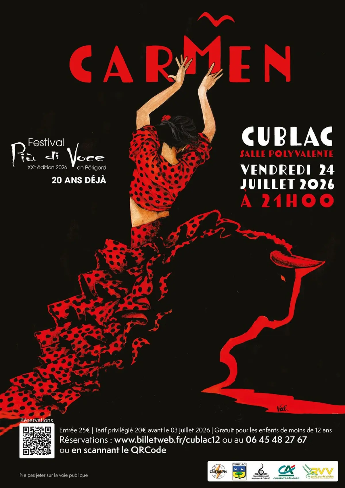 Opéra : Carmen par la Compagnie Piu di voce