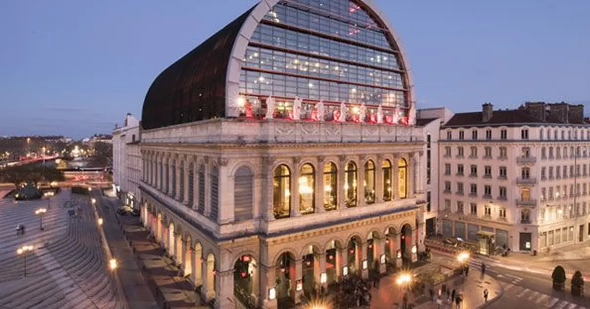 Le bâtiment de l'Opéra de Lyon est emblématique de la Ville des Lumières