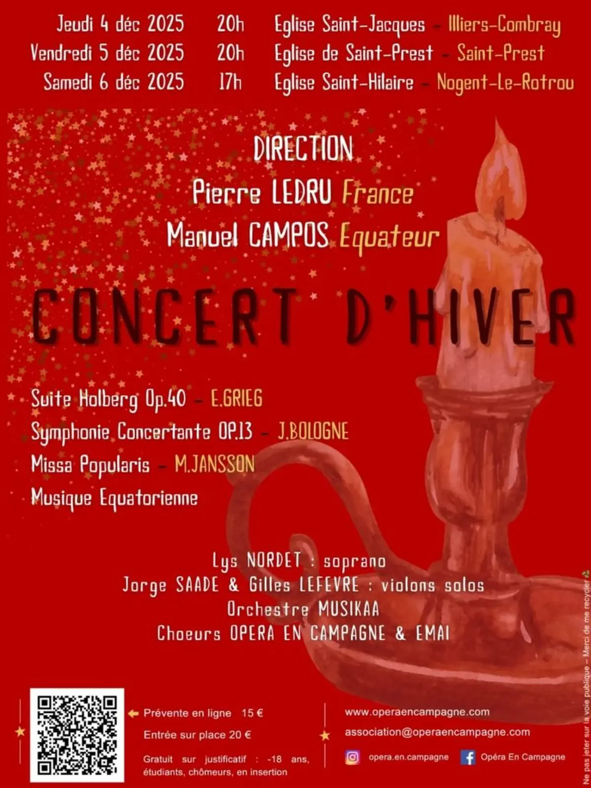 Opéra en Campagne I Concert d'hiver