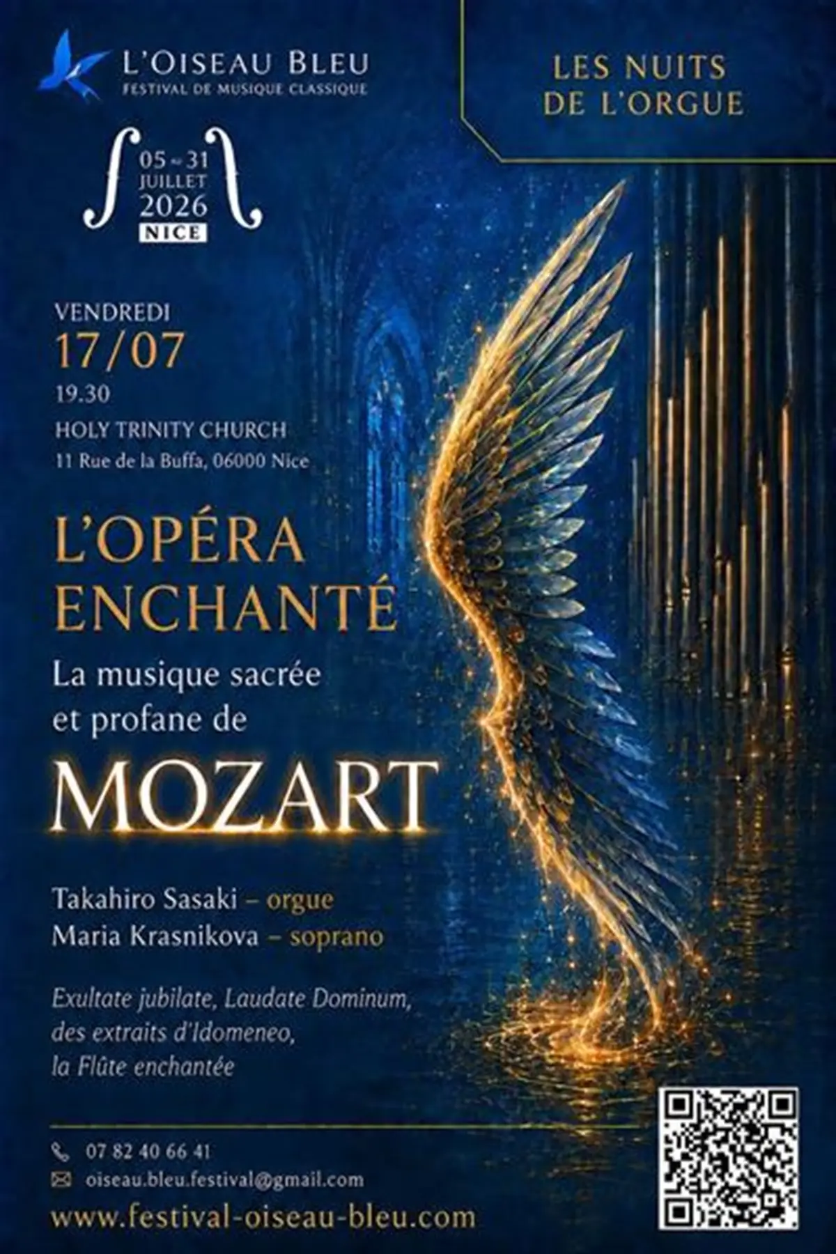 Opéra enchanté : Hommage à Mozart