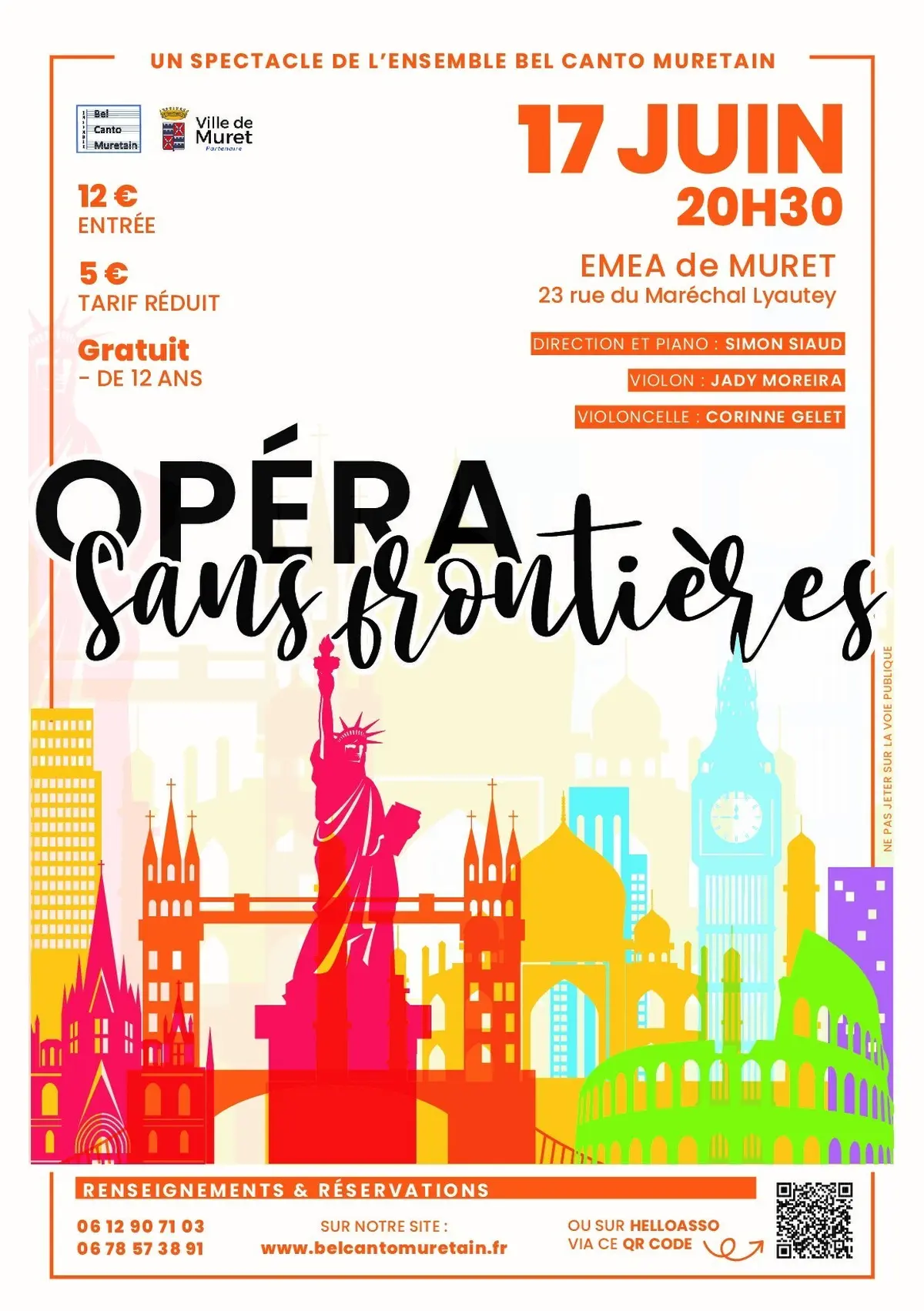 Opéra Sans Frontières à L'Emea De Muret