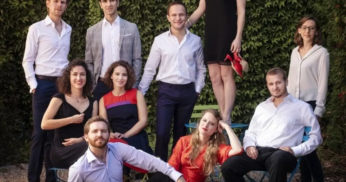 La promotion 2018/2019 de l'Opéra Studio