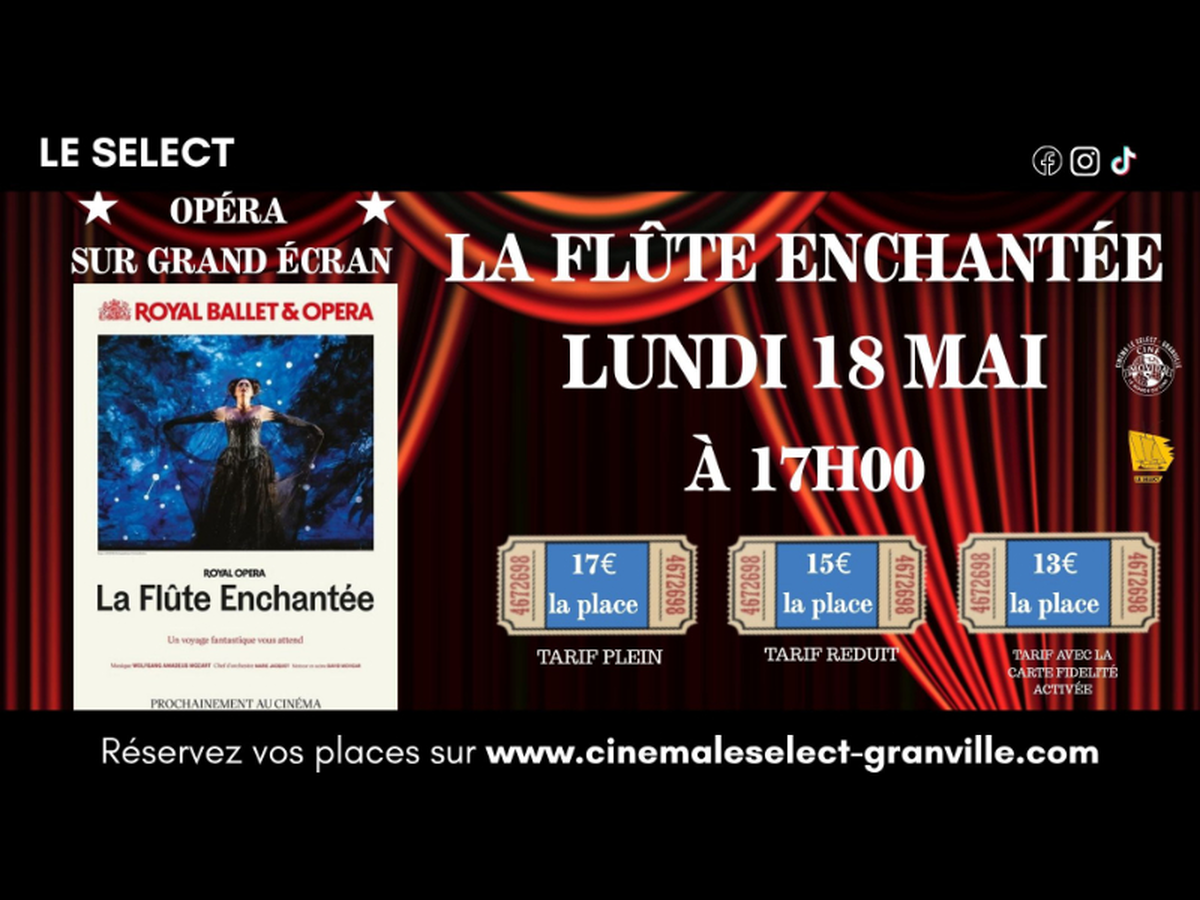 Opéra sur grand écran - La flûte enchantée
