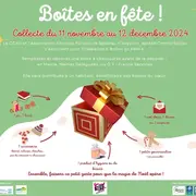 Opération boîtes en fête pour Noël