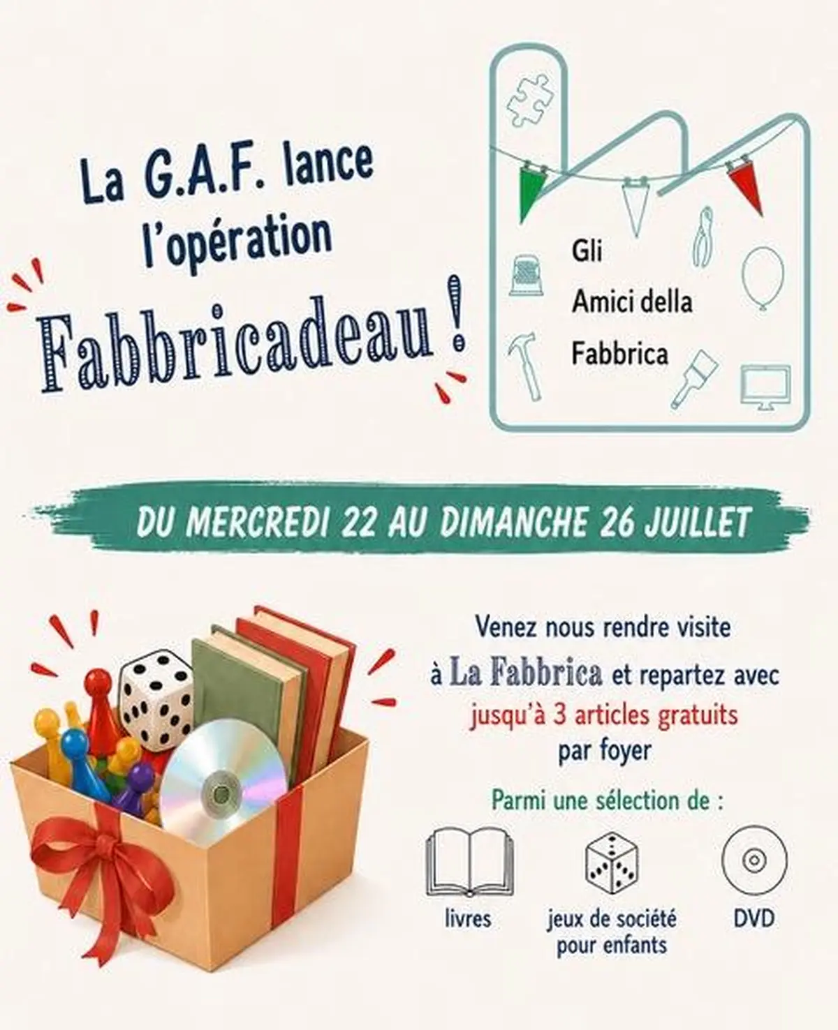 Opération Fabbricadeau