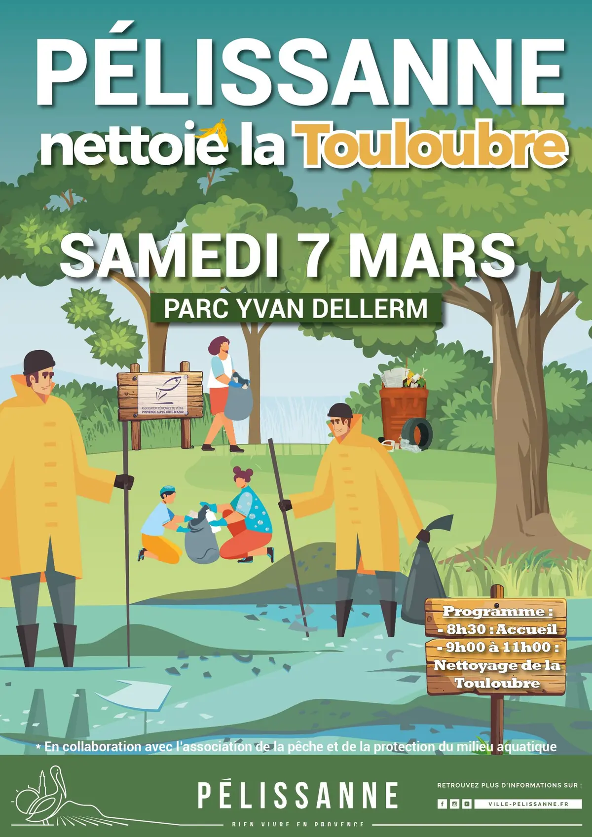 Opération Nettoyage de la Touloubre