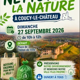 Opération nettoyons la Nature