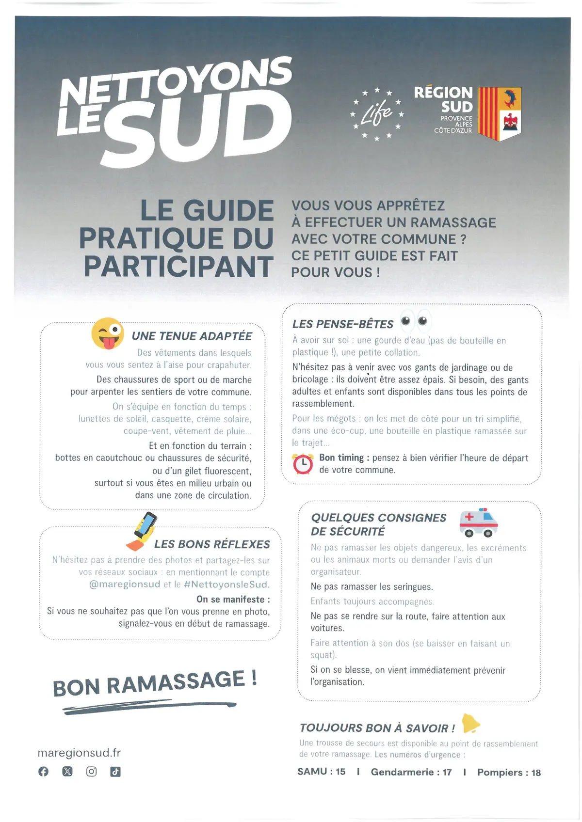 Opération Nettoyons le Sud : 4ème édition