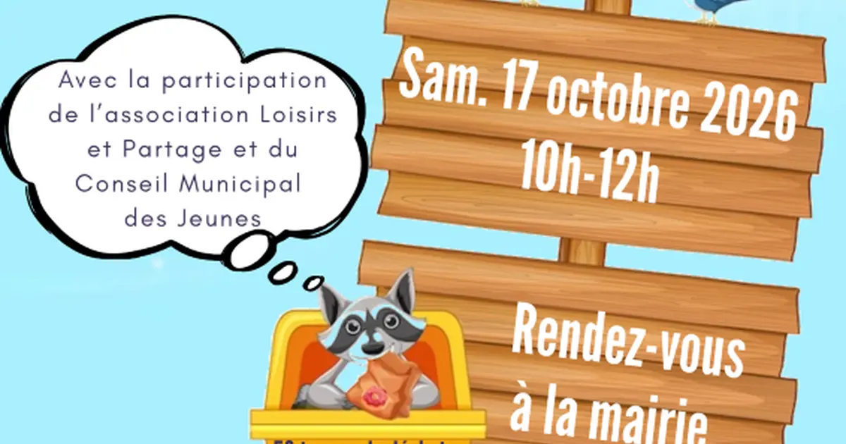 Opération nettoyons notre village!