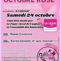Opération Octobre Rose à Caignac