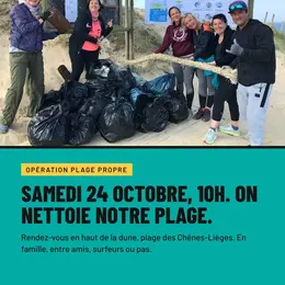 Opération plage propre