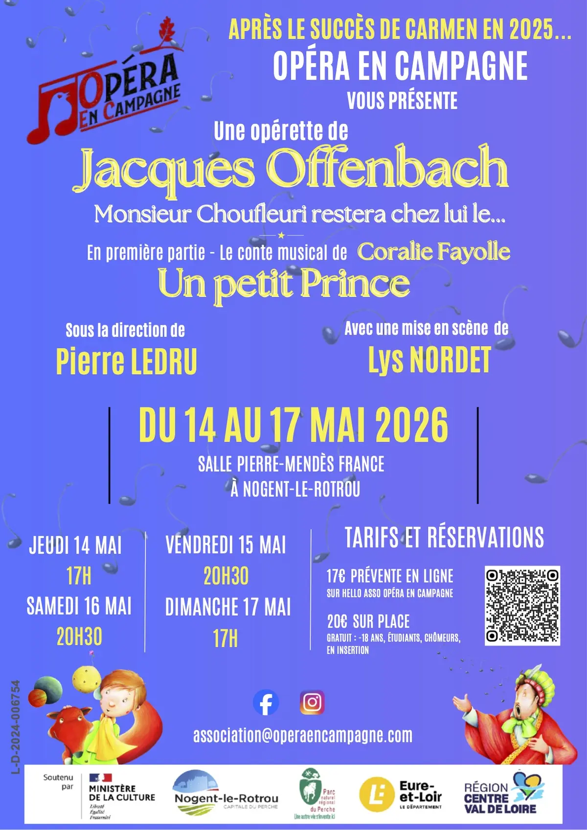Opérette Monsieur Choufleuri restera chez lui le...