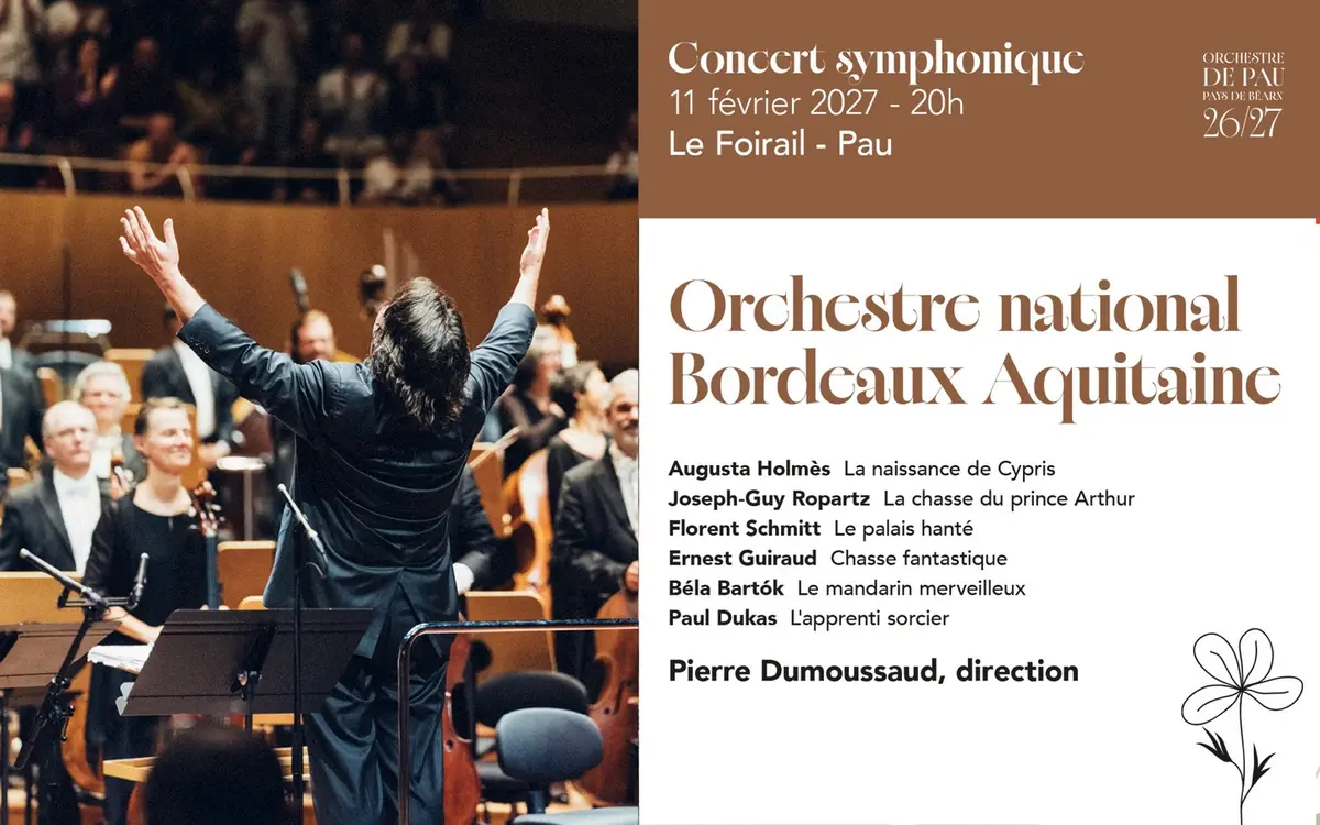 OPPB - Concert Symphonique Orchestre National Bordeaux Aquitaine